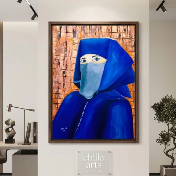 portrait-femme-voilee-bleu