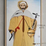 Portrait de Musicien Marocain Traditionnel